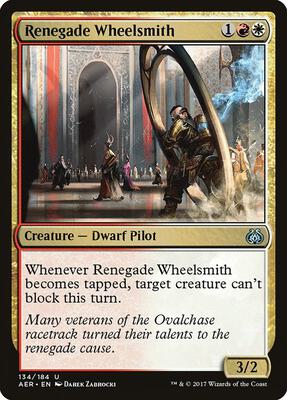 Renegade Wheelsmith card from Aether Revolt