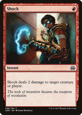 Shock card from Aether Revolt