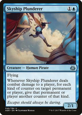 Skyship Plunderer card from Aether Revolt