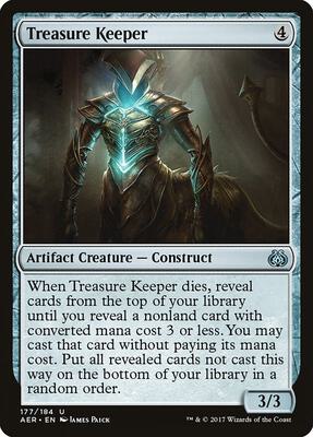Treasure Keeper card from Aether Revolt