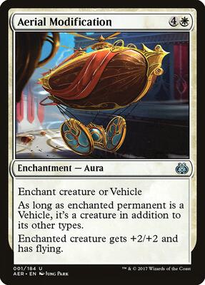 Aerial Modification card from Aether Revolt