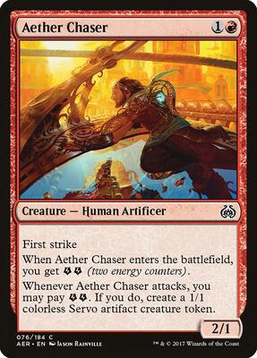 Aether Chaser card from Aether Revolt