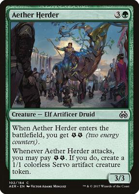 Aether Herder card from Aether Revolt
