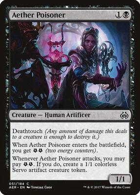 Aether Poisoner card from Aether Revolt