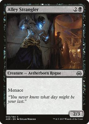 Alley Strangler card from Aether Revolt