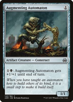 Augmenting Automaton card from Aether Revolt