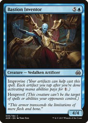 Bastion Inventor card from Aether Revolt