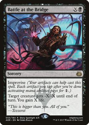 Battle at the Bridge card from Aether Revolt