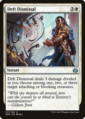 Deft Dismissal card from Aether Revolt
