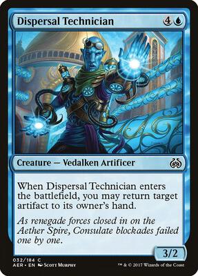 Dispersal Technician card from Aether Revolt