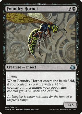 Foundry Hornet card from Aether Revolt