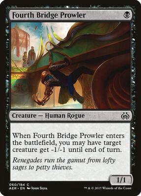 Fourth Bridge Prowler card from Aether Revolt