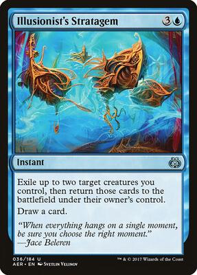 Illusionist's Stratagem card from Aether Revolt