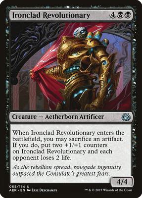 Ironclad Revolutionary card from Aether Revolt