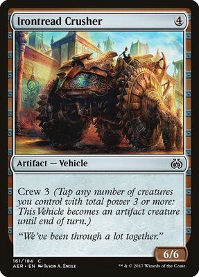 Irontread Crusher card from Aether Revolt