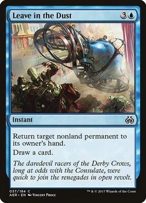 Leave in the Dust card from Aether Revolt