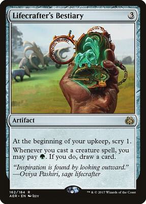 Lifecrafter's Bestiary card from Aether Revolt