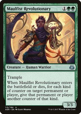 Maulfist Revolutionary card from Aether Revolt