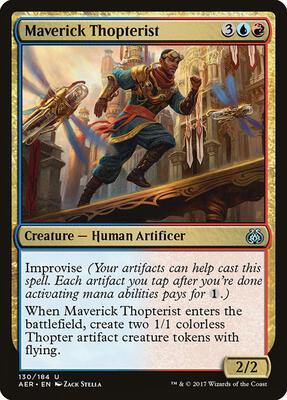 Maverick Thopterist card from Aether Revolt