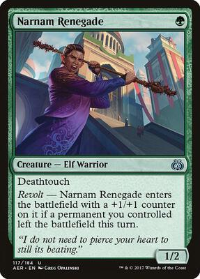 Narnam Renegade card from Aether Revolt
