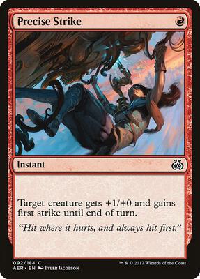 Precise Strike card from Aether Revolt