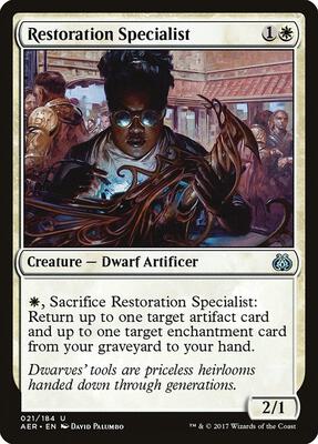 Restoration Specialist card from Aether Revolt
