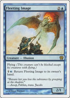 Fleeting Image card from 9th Edition