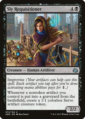 Sly Requisitioner card from Aether Revolt
