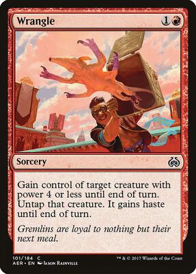 Wrangle card from Aether Revolt