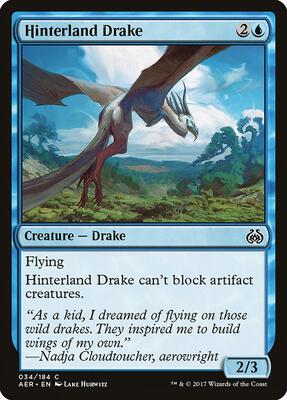 Hinterland Drake card from Aether Revolt