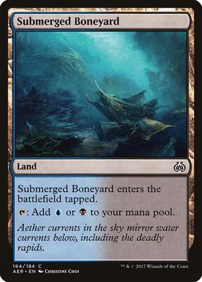 Submerged Boneyard card from Aether Revolt