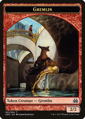Gremlin Token card from Aether Revolt