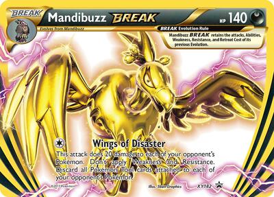 Mandibuzz BREAK card from XY Promos