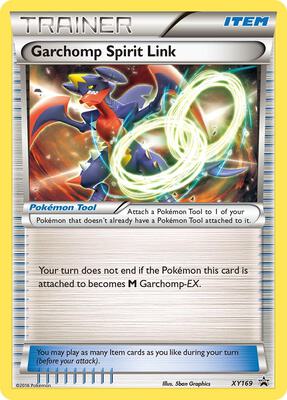 Garchomp Spirit Link card from XY Promos