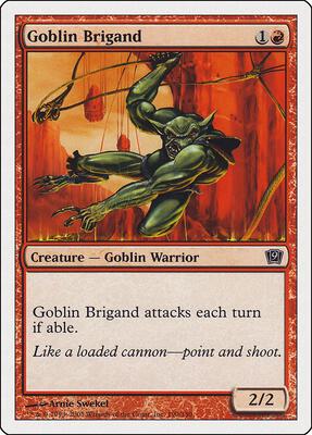 Goblin Brigand card from 9th Edition