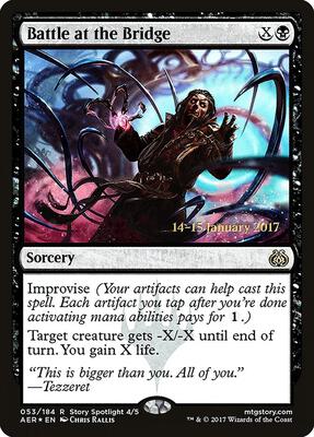 Battle at the Bridge card from Prerelease Cards