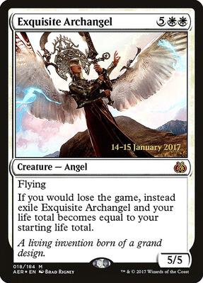 Exquisite Archangel card from Prerelease Cards