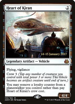 Heart of Kiran card from Prerelease Cards