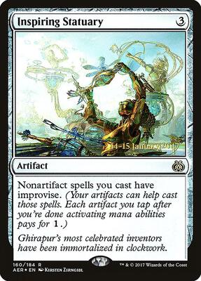 Inspiring Statuary card from Prerelease Cards