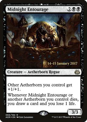 Midnight Entourage card from Prerelease Cards