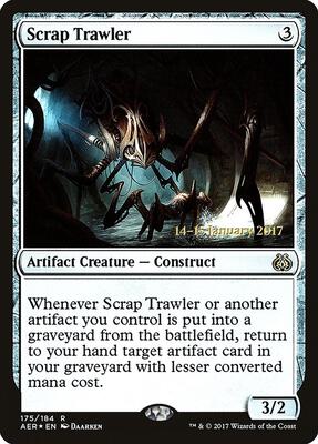 Scrap Trawler card from Prerelease Cards