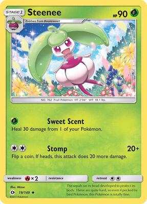 Steenee card from SM Base Set