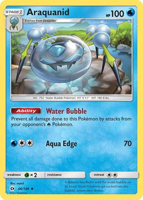 Araquanid card from SM Base Set
