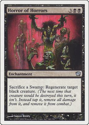 Horror of Horrors card from 9th Edition