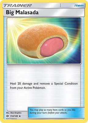 Big Malasada card from SM Base Set