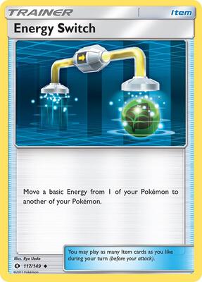 Energy Switch card from SM Base Set