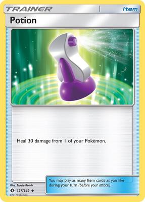 Potion card from SM Base Set