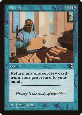 Deja Vu card from Portal Second Age