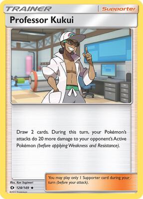 Professor Kukui card from SM Base Set