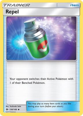 Repel card from SM Base Set